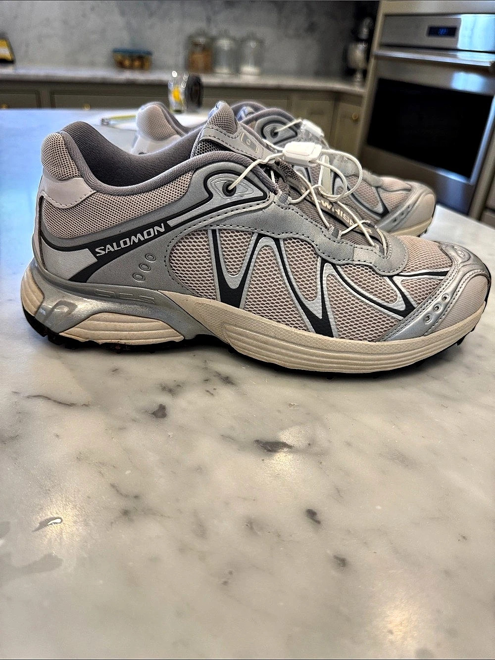 Salomon XT-Whisper Gray Athletic Sneakers